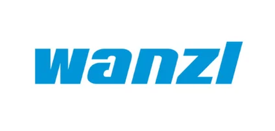 Wanzl Logo in Blau als Markenauftritt für Büro- und Einrichtungslösungen
