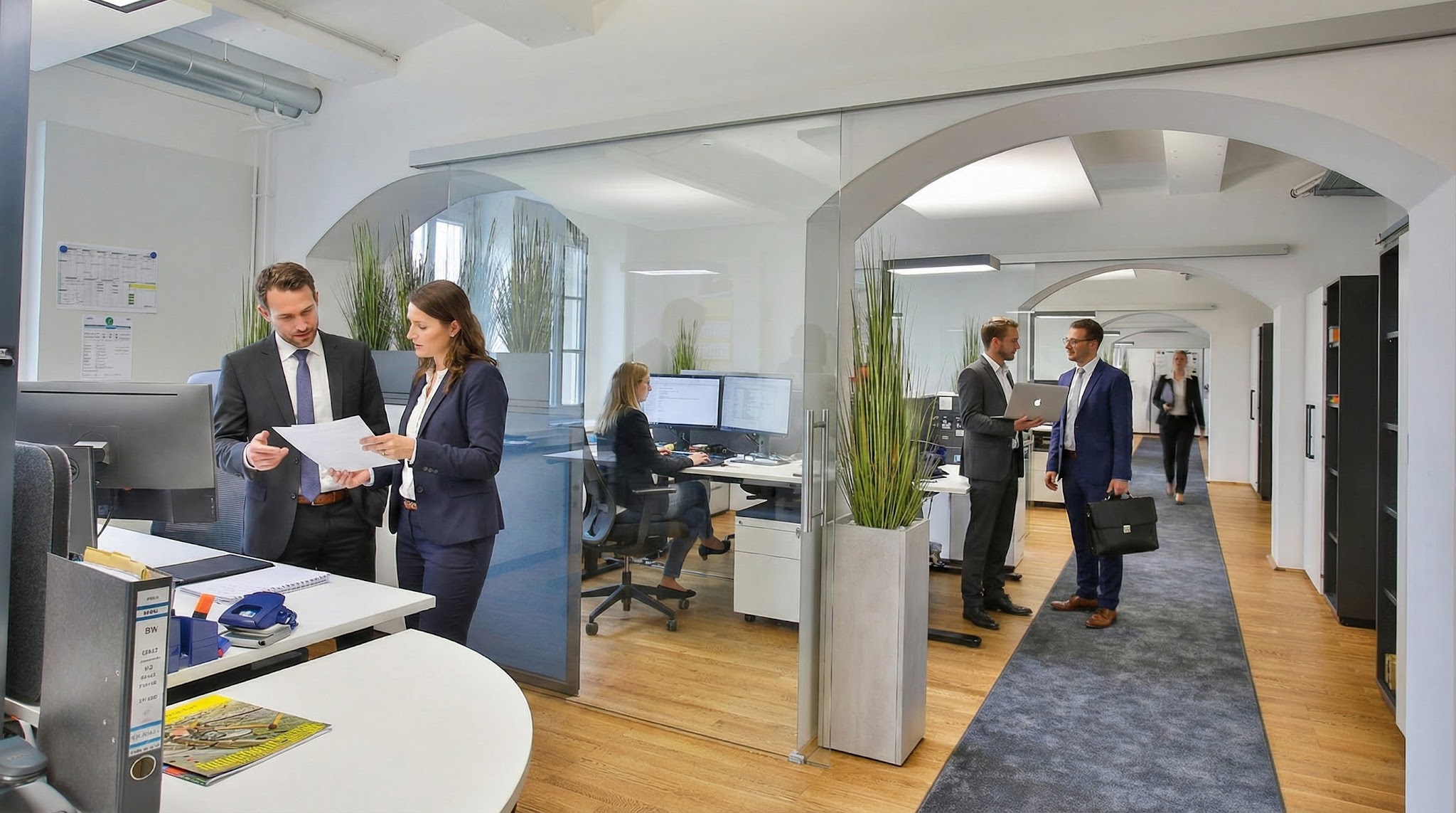 Projekt Schandl München,geplant von Lech Büroplanung