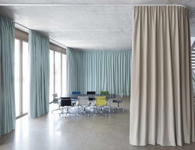 AkustikVorhangStoff Textile Akustiklösungen