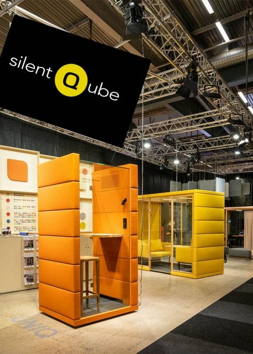 Silent Qube Messe-Stand Silent Qube Messe-Stand